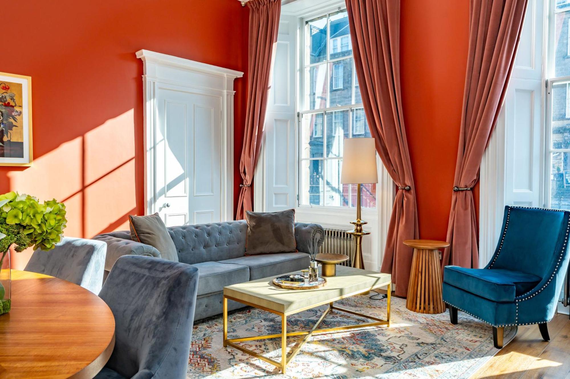 Dragon Suites Luxury Apartments At 9 Albyn Place 에든버러 외부 사진